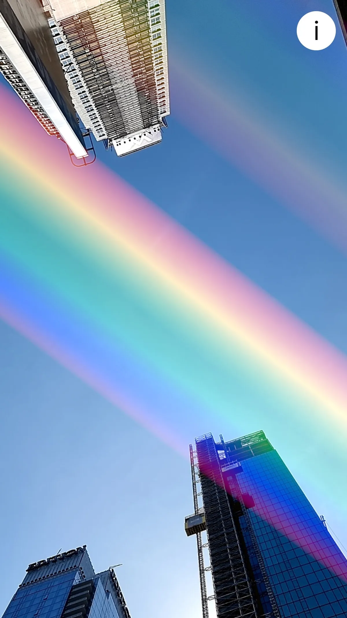 Kuvakaappaus Polar Rainbow -sovelluksesta